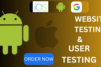 review and test your game, android or IOS mobile app or website