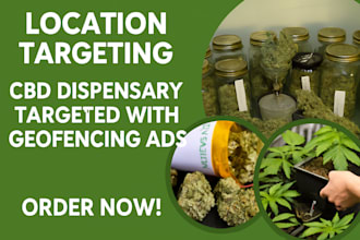 promote your cbd dispensary or cannabis business with targeted geofencing ads