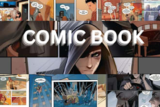 draw comic book as comic artist comic book illustration graphic novel comic
