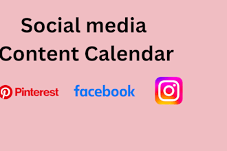 be your social media manager content calendar instagram content planner strategy