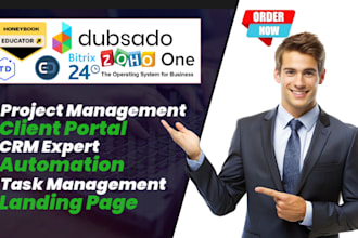setup honeybook dubsado expert bitrix24 17hats  as a taxdome suitedash expert