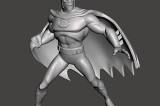 do 3d print model,sci fi character, mecha comic arthero figure for stl, toys obj
