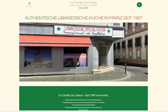 create a modern wix website for your restaurant or catering business