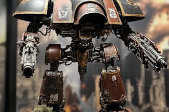 paint your miniatures from warhammer 40k, age of sigmar
