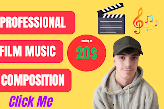 compose original captivating music for your short film