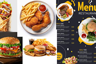 design restaurant website on wordpress or wix with online ordering system