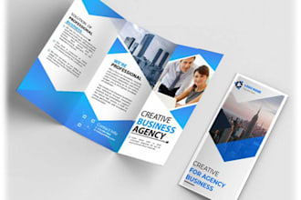 design beautiful brouchures and magazine cover for you