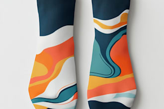 make  a unique socks design