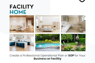 create a professional operational plan or sop for your business or facility