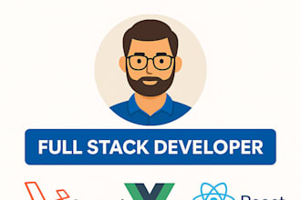 develop a modern full stack website using PHP laravel react vuejs or nodejs