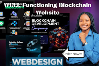 build nft minting website for blockchain developer