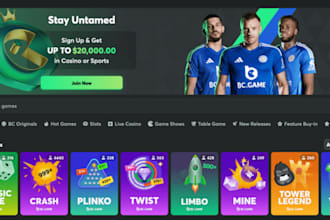 develop bc bet game clone crash game slot sports bet crypto igaming website