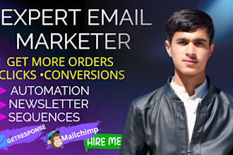 setup, automate and manage your email marketing with mailchimp, klaviyo