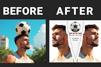 fix custom ai images for your project or poster design