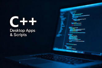 create cplusplus desktop applications or custom scripts