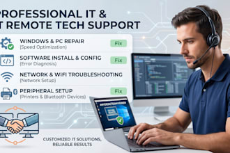 provide professional tech support