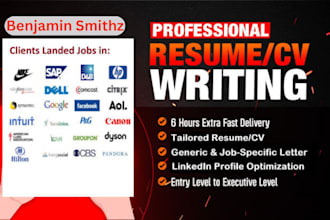 write a professional resume using my successful recruiting experience