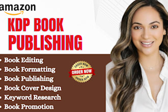 do amazon KDP book formatting and publishing on kindle ebooks and paperbacks