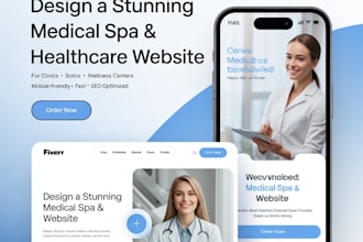 design medical spa website med spa spa website