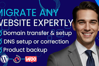 wordpress website migrate fix domain issues transfer your domain migrate website