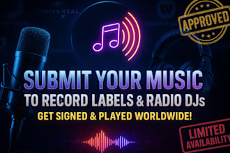submit your music to top radio djs