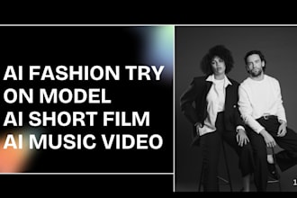 create ai music video, short film, fashion model, ai apparel via klingai runway