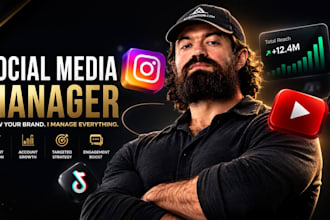 be your social media manager and content strategist