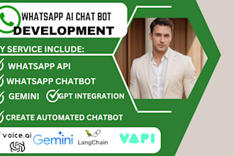 build a whatsapp ai chatbot using open ai twilio,vapi ai,botpress,langchain