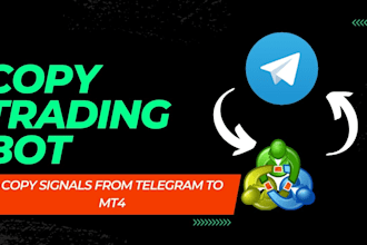 create trade copier from telegram to mt4, mt5, ctrader, ninjatrader