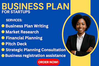 write investor ready business plans with market analysis