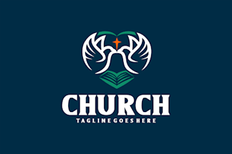 do a modern church, ministry and religious logo design