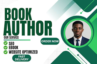 design professional custom author and book website design
