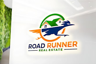 do modern property, mortgage, home, construction and real estate logo design