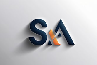 create professional minimalist business logo design