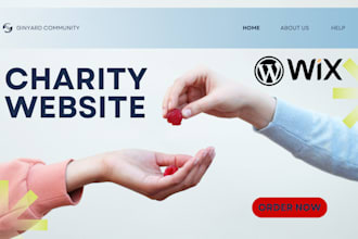 charity website design donations website redesign fundraising website