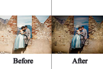 edit and color correct photos in lightroom