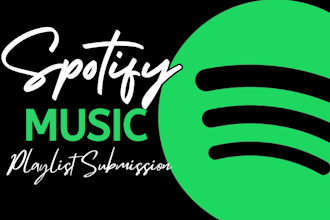 promote your music via curated spotify playlists