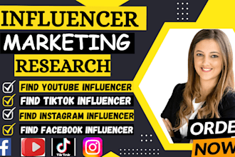 find best instagram, youtube, tiktok influencers list for influencer marketing