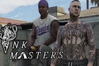 customized fivem peds, gta 5 custom ped, fivem clothing