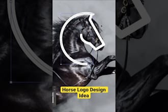 do a sophisticated minimalist geometric polygonal animal logo for your company