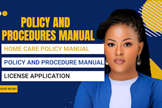 write home care, group home policy and procedures manual for license application