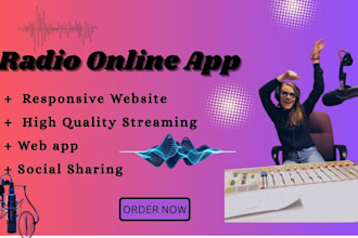 do IOS and android radio apps for your station with low price and high quality