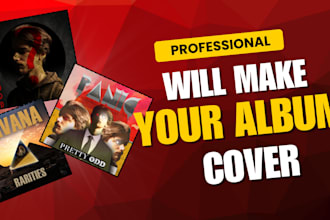 create an album or song cover image for you