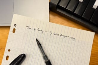 write song lyrics in english or german