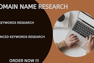 do advanced seo keyword research and domain name research for your business