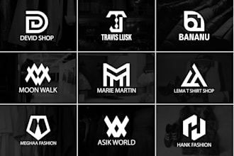design fashion clothing luxury urban minimalist modern streetwear monogram logo
