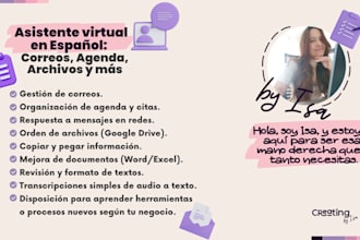 asistente virtual en español correos, agenda, archivos y más