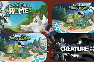 steam capsule art, game banner, steam artwork, game poster, game logo