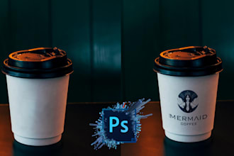 design professional mockups for your logo and products
