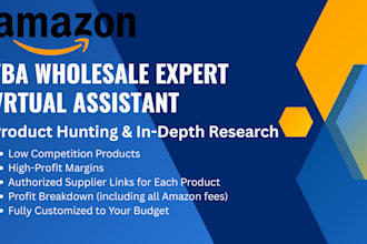 find profitable wholesale products for your amazon fba business